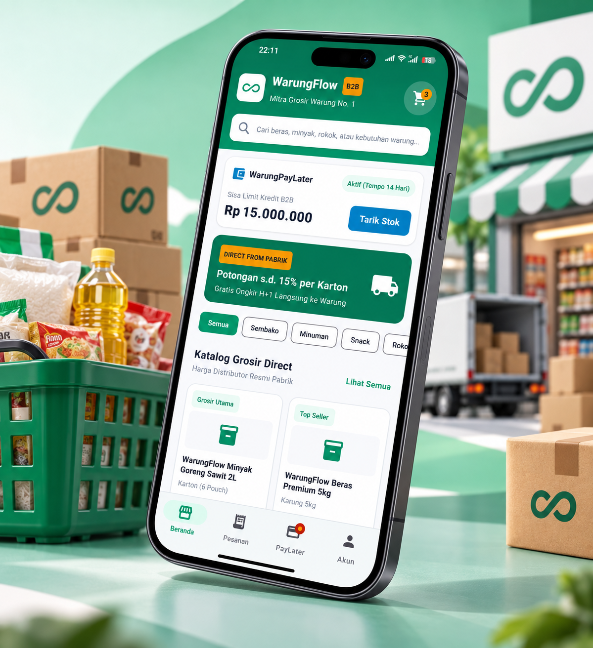 WarungFlow B2B Mobile App